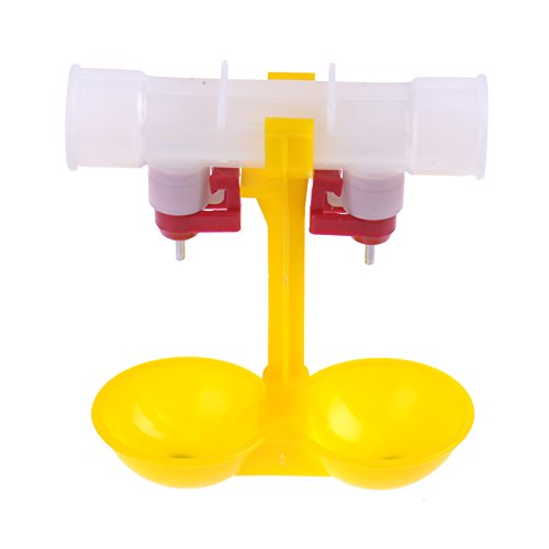 Poultry Chicken Use Double-sided Drinking Fountain with Hanging Cup Animal Supplies