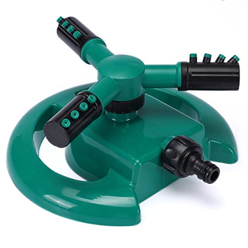 Lawn Sprinkler AONOKOY Garden Sprinklers Water Entire Lawn and Garden without Oscillating Systems Waste