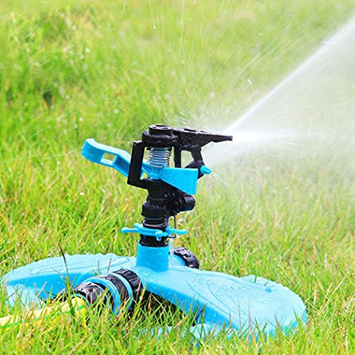 OVERMAL Water Sprinkler System Impulse Long Range Sprinklers For Garden And Lawn