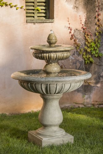 Campania International FT-225-AS Longvue Fountain Alpine Stone Finish