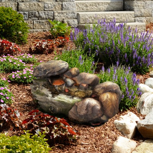 Go Yard Cascading Stone Fountain