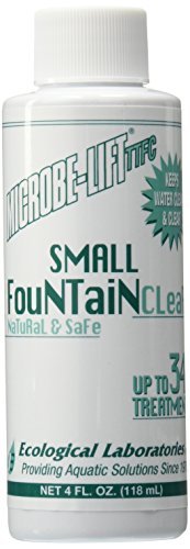 Ecological Labs 10ttfc4 Microbe Lift Small Fountain Clear 4-ounce