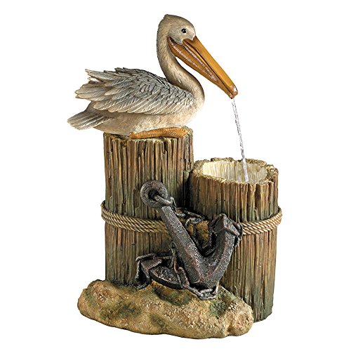 Design Toscano Pelicans Seashore Roost Sculptural Fountain
