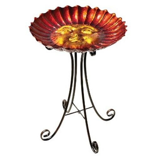 Regal Art Gift 10270 Birdbath with Stand Sun