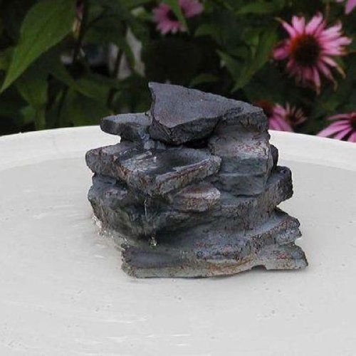 Birdbath Waterfall Rock Layered Waterfall Rock For Bird Bath Aaw311 po44t-kh435 H25w3326736