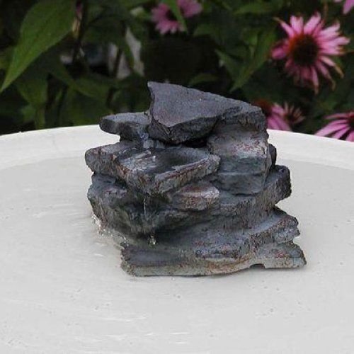 Birdbath Waterfall Rock Layered Waterfall Rock For Bird Bath Aaw311 po44t-kh435 H25w3326736