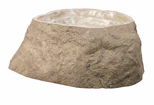 Outdoor Essentials Faux Birdbath Rock Tan Medium By Outdoor Essentials