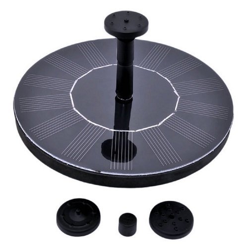 Aytai Professional 14w Solar Powered Bird Bath Fountain Pump With Solar Panel Battery Pool Water Pump Fountain