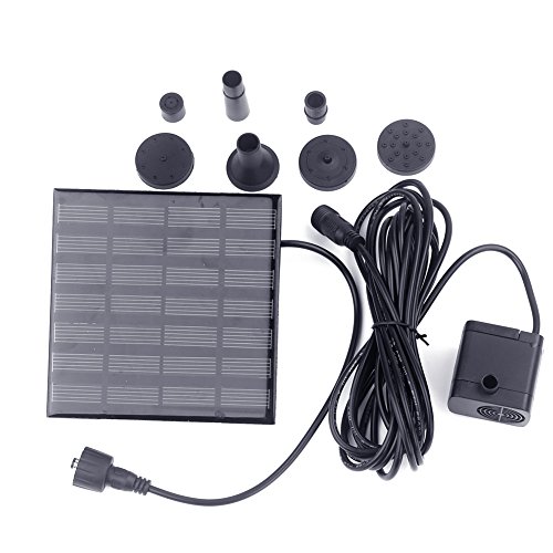 Honeyall Solar Water Pump Kits 112w For Garden Pond Fountain Pool Watering