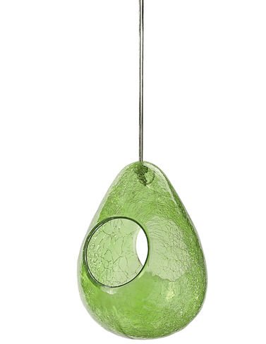 Hanging Glass Bird Feeder