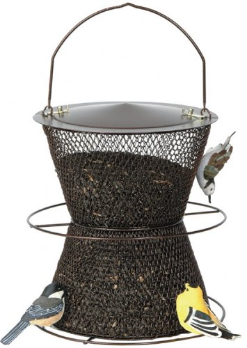 NoNo Bronze Hourglass Bird Feeder  BZHG00325