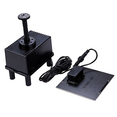 LEADSTAR Water Pump With Solar Power Panel for Bird Bath Aquarium Fish Tank Hydroponics Fountain Garden Pond