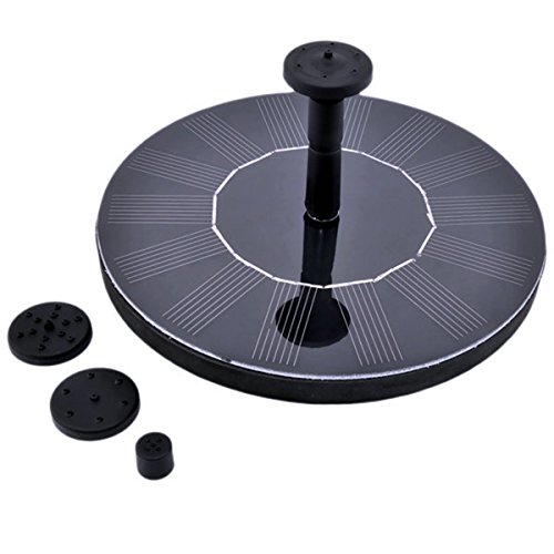 Solar Power Pump Bird Bath Fountain&65292oenbopo Solar Power Fountain Water Pump Floating Drifting Panel Pool Pond