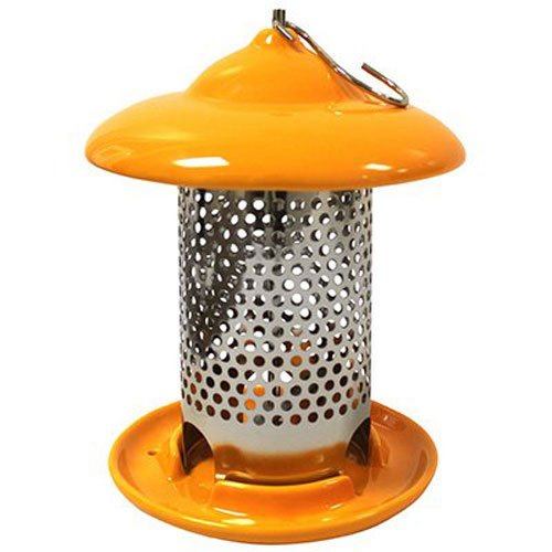 Heath Outdoor Products 20144 Bird Stop Ceramic Feeder Orange