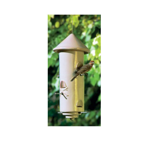 Parasol Habita Branches Ceramic Bird Feeder - WHITE