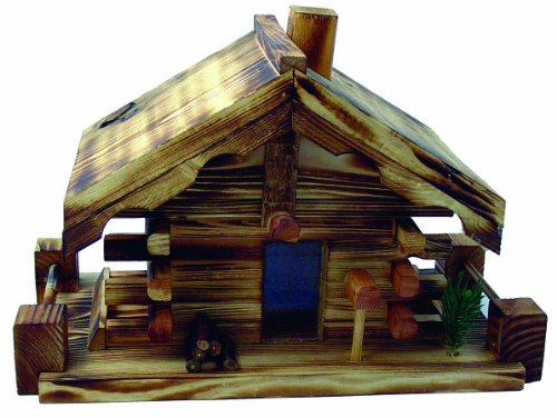 Log House Bird Feeder