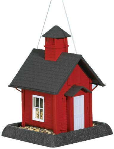 North States Village Collection Around Town-birdfeeder-school House