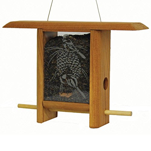 Schrodt Chickadee Pine Cone Teahouse Bird Feeder