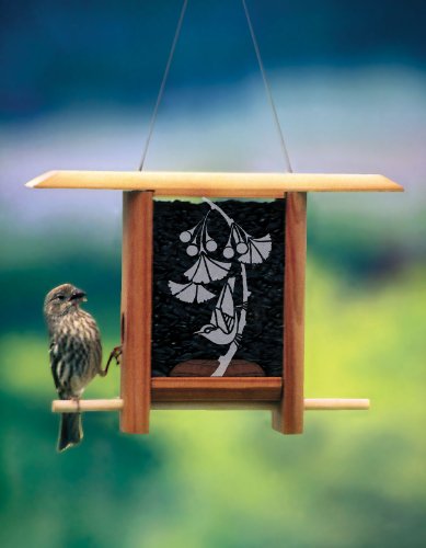 Schrodt Gingko Leaves Teahouse Bird Feeder