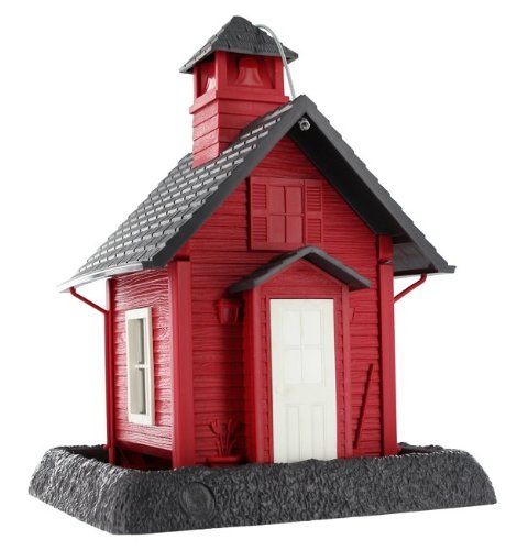 VILLAGE COLLECTION SCHOOL HOUSE BIRD FEEDER