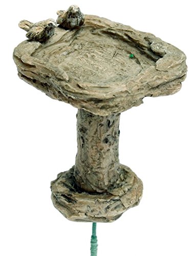 Marshall Home And Gardenquotstone Birdbath&quot Miniature Fairy Garden Accessory mg14