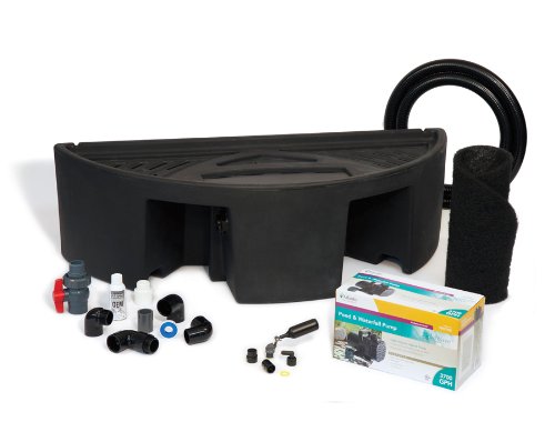 Atlantic Water Gardens Basin Kit With Pump For Formal Waterfall Spillways  For 36-inch Spillways
