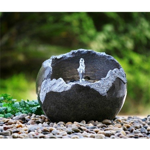 Welland Fractured Stone Outdoor Indoor Modern Water Fountain