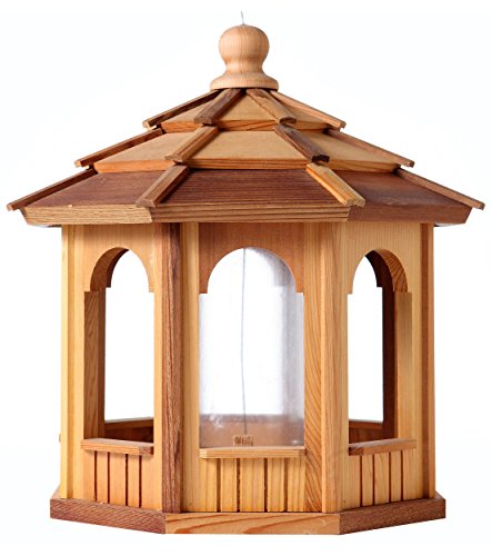 Bch Woodcrafters Cedar Gazebo Bird Feeder - 8 Sided Octagon 18&quot X 18&quot