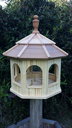 Wooden Gazebo Birdfeeder Large