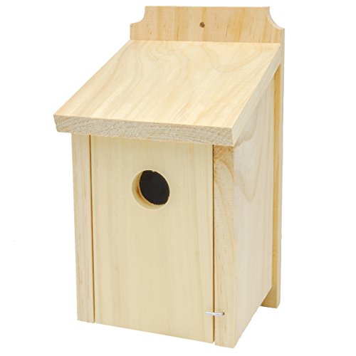 Gardirect Wild Bird Classic Nesting Box, Bird House For Blue Tit, Sparrow