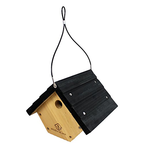 Wildbird Care Pull-out Cedar Bird House Bch1a Natural