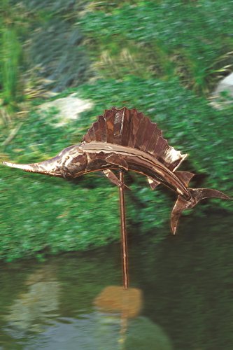 HANDCRAFTED 100 COPPER SAILFISH FOUNTAIN