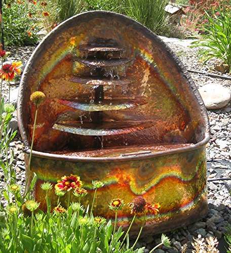 Medium Watershrine 24H Indoor-Outdoor Copper Fountain