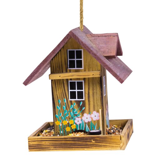 Wooden Bird Feeders - Natural Fir Wood  Bed Breakfast Design  Best Home Products