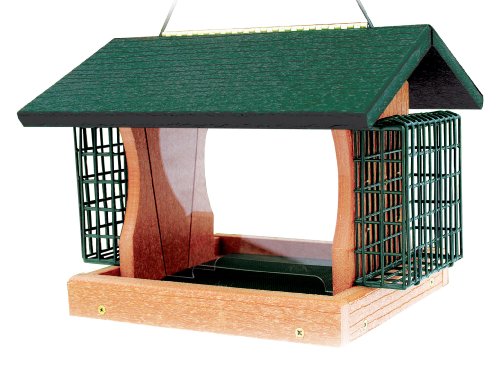 Woodlink Going Green Large Premier Bird Feeder With Suet Cages  Model Ggpro2
