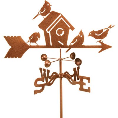 Roof Mount Weather Vane Model 9341 - Birdhouse Design