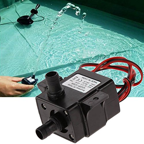 12V 36W Mini DC Brushless Garden Fountain Pump Hydrological Cycle Submersible Water Pump