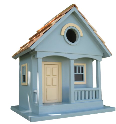 Pacific Grove Birdhouse, Blue