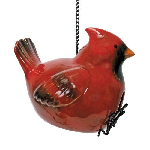 Natures Garden Bird House Red Cardinal