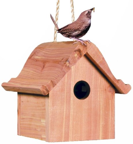 Perky-pet 50301 Wren Home Cedar Birdhouse