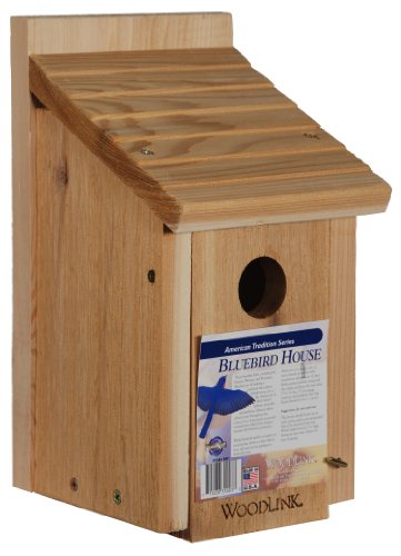 Woodlink Wooden Bluebird House - Model Bb1