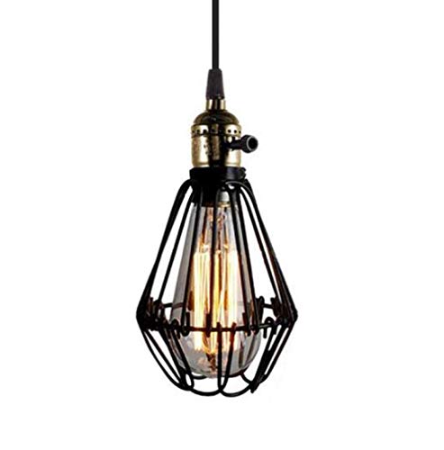 Retro Chandelier Industrial Style Creative lamp Restaurant Simple bar Cafe Single Head Iron Chandelier