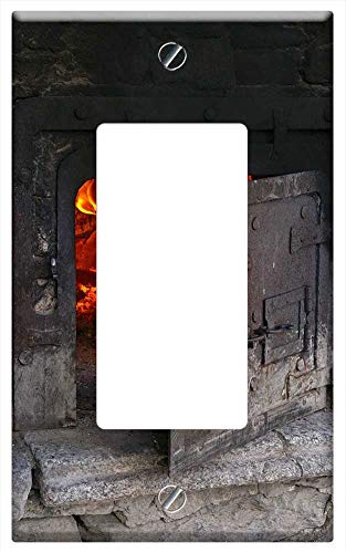 Switch Plate Single RockerGFCI - Backhaus Stone House Bread Baking The Village Oven