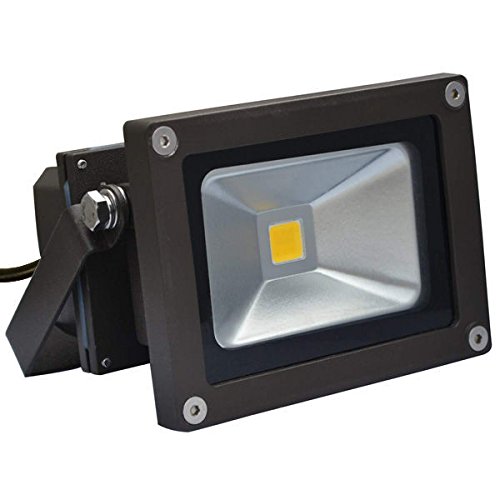 Bronze 1015W LED Flood Light Fixture Waterproof 5000 Kelvin 120 Deg Beam Angle 50W Equal