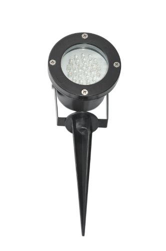 Silbo SB8023 12V 3 Watt LED Outdoor Residential or Commercial Landscape Garden Flood Light Fixture-Daylight White 5500K-25 Watt Equal