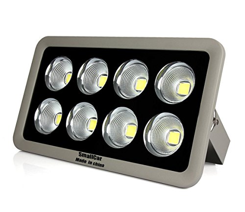 Smallcar Cob Led Flood Light 400w Daylight White Outdoor Light Fixture Security Lights Ip66 Waterproof Ac 85-265v