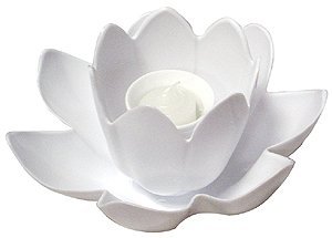 Floating Blossom Swimming Pool Light Single Candle - Assorted Colors