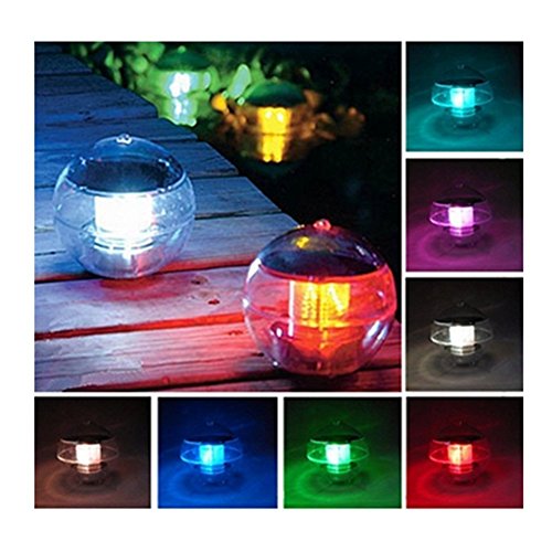 Solar Floating Pool Lightsolar Powered Led Night Light Lamp Ball For Swimming Poolgarden And Party Decor Outdoor