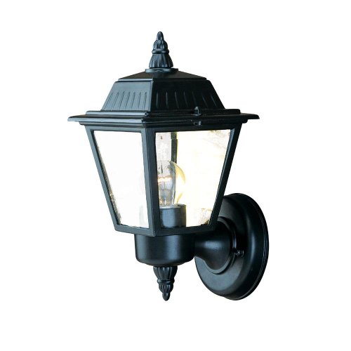 Acclaim 5005bk Builders Choice Collection 1-light Wall Mount Outdoor Light Fixture Matte Black