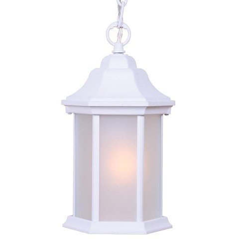 Acclaim 5185twfr Madison Collection 1-light Outdoor Light Fixture Hanging Lantern Textured White